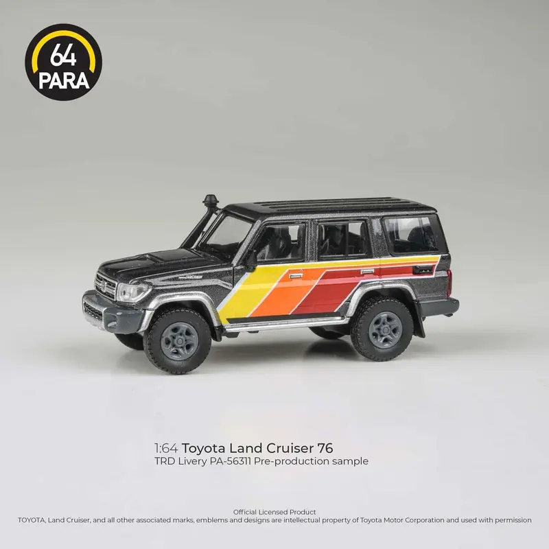 Para64 - 2014 Toyota Land Cruiser TRD Livery LHD - Scala 1/64