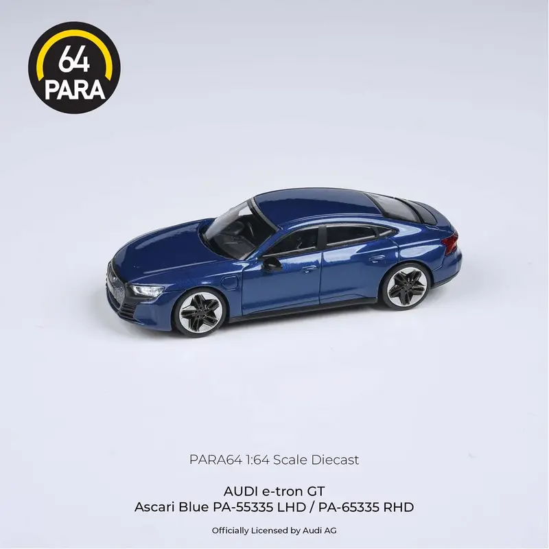 Para64 - 2021 Audi RS E-Tron GT Ascari Blue LHD - Scala 1/64