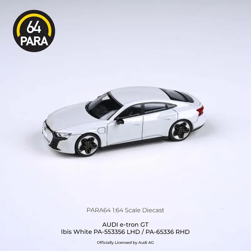 Para64 - 2021 Audi RS E-Tron GT Ibis White LHD - Scala 1/64