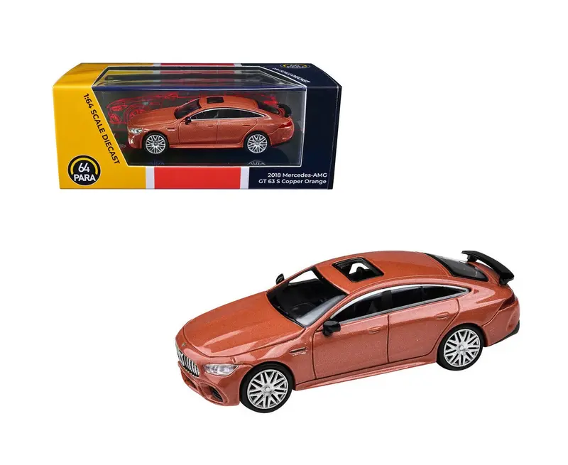 Para64 - S2018 Mercedes-AMG GT 63 S Copper Orange LHD - Scala 1/64