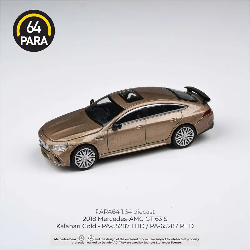 Para64 - S2018 Mercedes AMG GT63 S Gold LHD - Scala 1/64