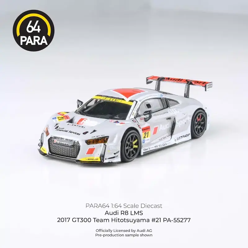 Para64 - SAudi R8 LMS 2017 GT300 Team Hitotsuyama #21 - Scala 1/64