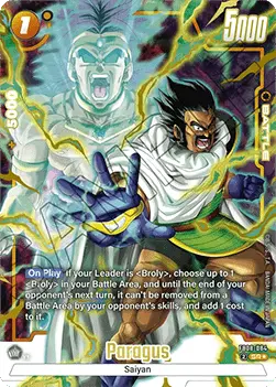 Paragus (FB08-084) - Saiyan's Pride [Fusion World] (Alternate Art) [FB08-084]