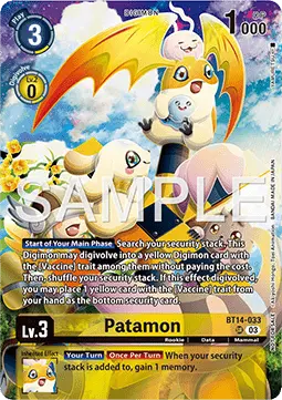 Patamon (BT14-033) - Promos
