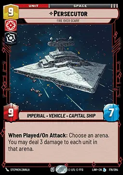 Persecutor, Fuoco Nell'Orbita Di Scarif - Tempi Senza Legge (Legendary) [LAW-178]