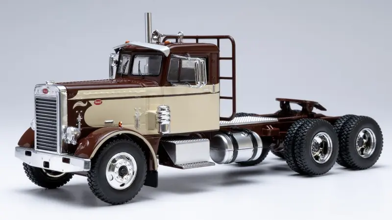 PETERBILT 281 1955 BROWN/BEIGE 1