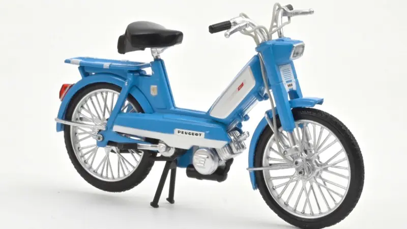 PEUGEOT 103 1972 BLUE 1
