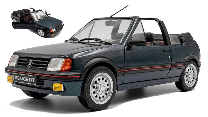 PEUGEOT 205 CTI 1986 DARK MET.GREEN 1
