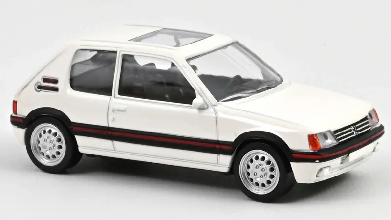 PEUGEOT 205 GTi 1986 WHITE JET CAR 1