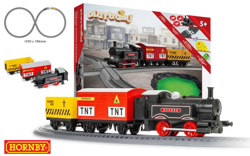PLAYTRAINS STEAM GOOD EXPRESS TRAIN SET 1