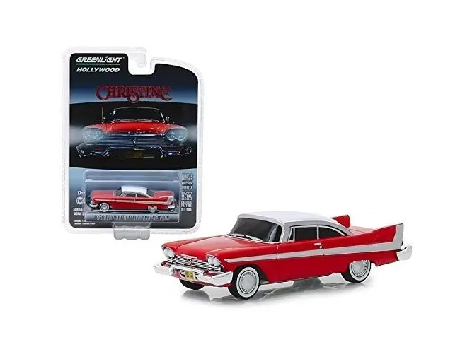 Plymouth Fury 1958 Christine (Evil Version) - Greenlight - Scala 1/64 Hollywood Series