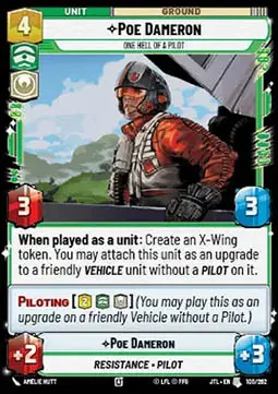 Poe Dameron, Un Fenomeno Di Pilota - Salto nell'Iperspazio (Uncommon) [JTL-100]