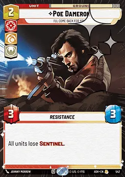 Poe Dameron, Verrò A Riprenderti - Ceneri dell'Impero