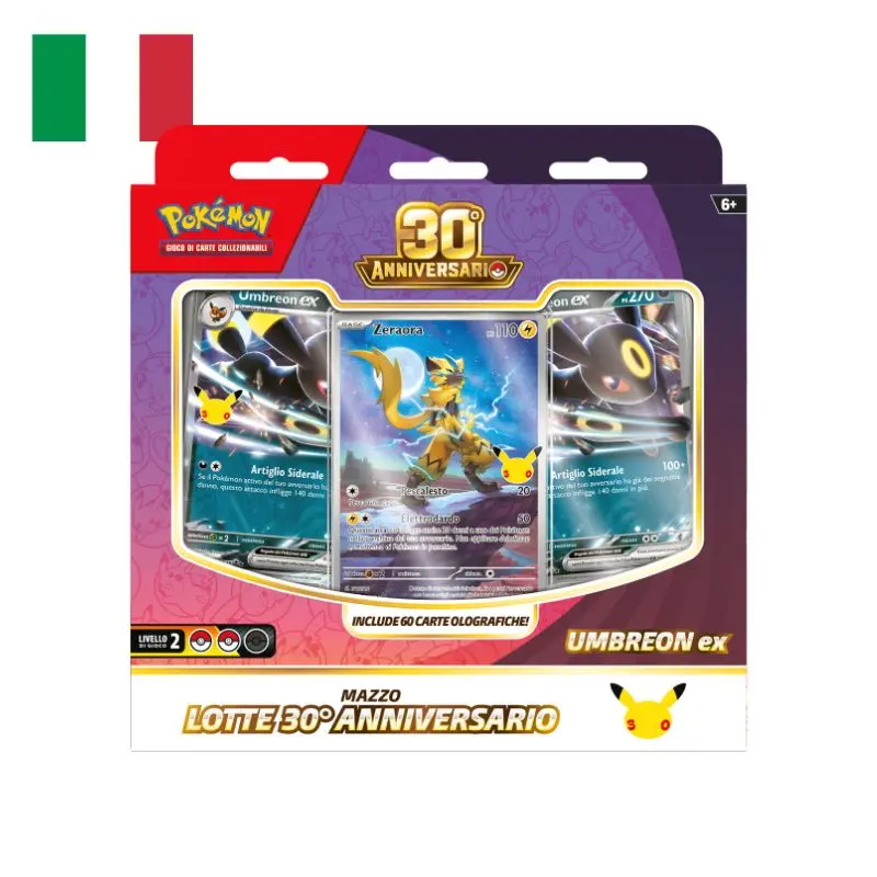 Pokemon 30° Anniversario - Mazzo Lotte Umbreon ex / Espeon ex (ITA)