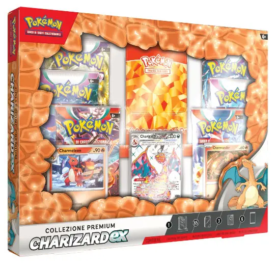 Pokemon Collezione Premium Charizard Ex
