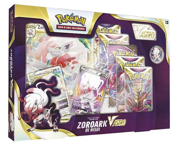 Pokemon Collezione Premium Zoroark di Hisui V Astro