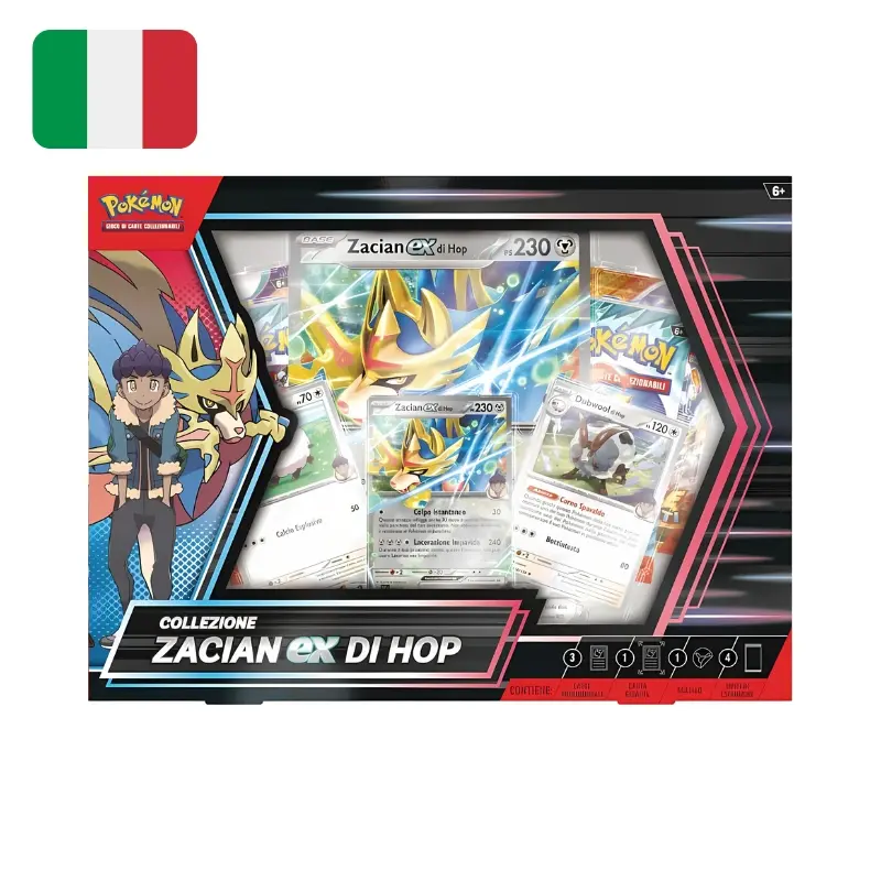 Pokemon Collezione Zacian ex di Hop (ITA)
