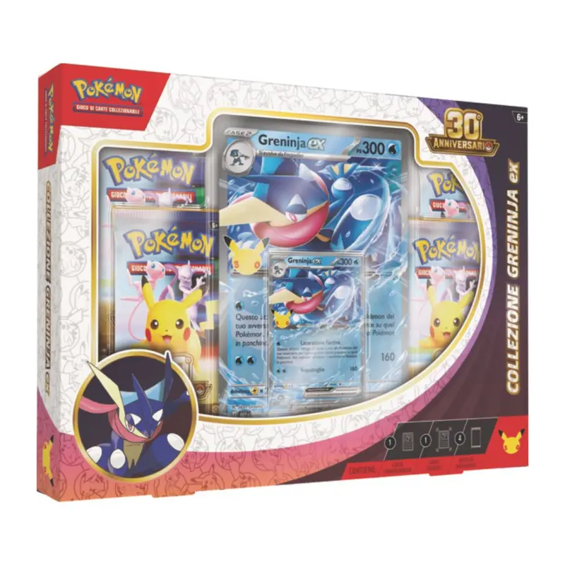 Pokémon GCC - 30° Anniversario - Collezione Greninja-ex (ITA)