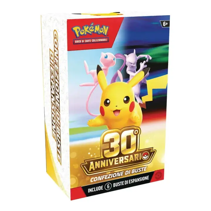 Pokémon GCC - 30° Anniversario - Confezione da 6 Buste (ITA)