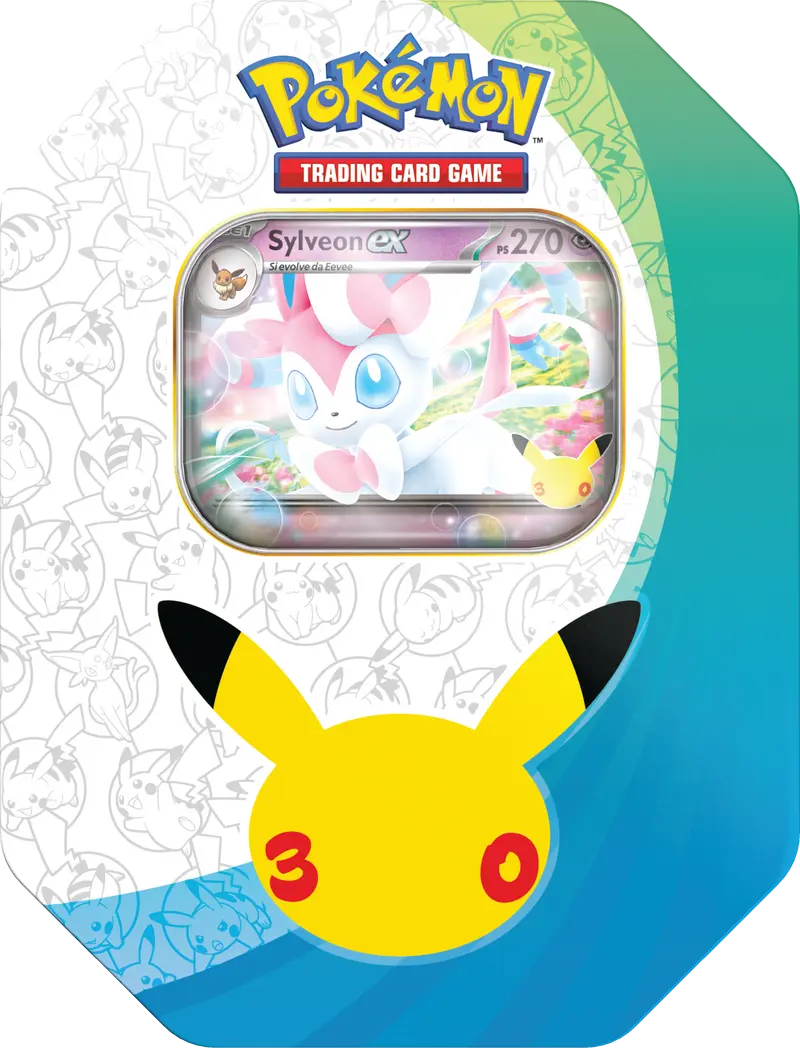 Pokémon GCC - 30° Anniversario - Scatola da collezione Sylveon-ex (ITA)