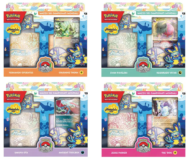 Pokémon Mazzo dei Campionati Mondiali 2024 – Honolulu | Edizione Ufficiale TCG