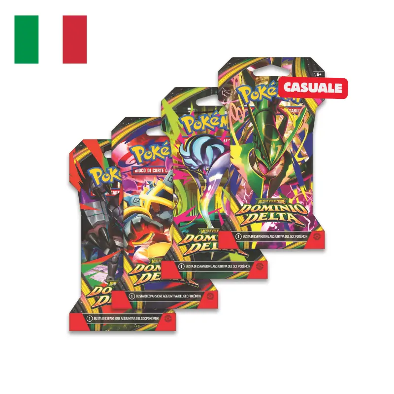 Pokemon Megaevoluzione Dominio Delta - Bustina in Paper Sleeve (ITA)