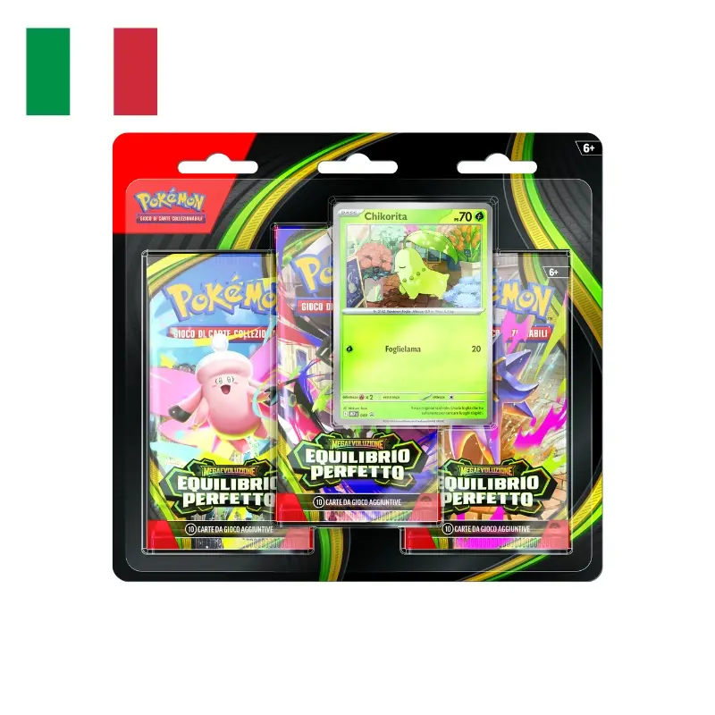 Pokemon Megaevoluzione Equilibrio Perfetto - Blister da 3 bustine (ITA)
