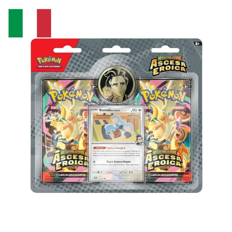 Pokemon Megaevoluzioni Ascesa Eroica - Collezione Ubaldo e Erika (ITA)