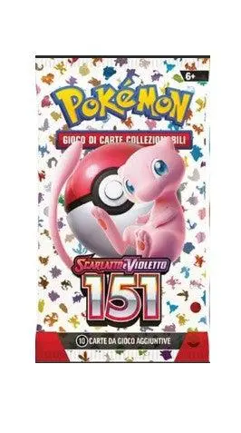 Pokemon Scarlatto e Violetto 151 - Bustina singola 10 carte (ITA)