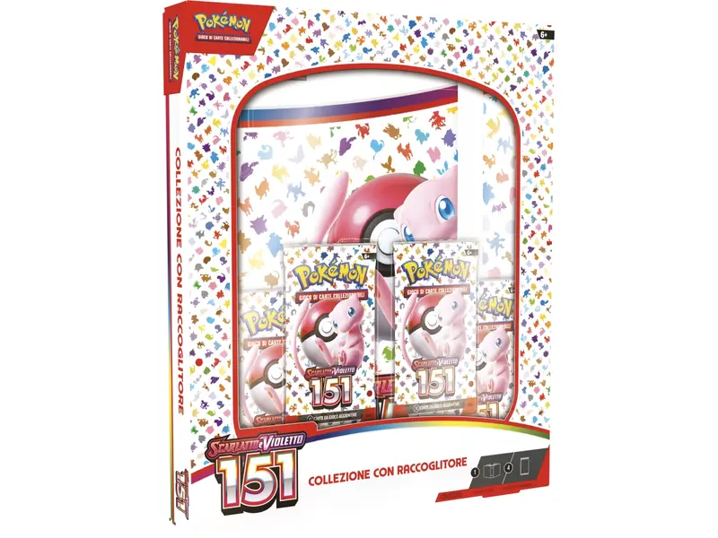 Pokemon Scarlatto e Violetto 151 - Collezione con raccoglitore
