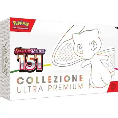 Pokemon Scarlatto e Violetto 151 Collezione Ultra Premium Mew