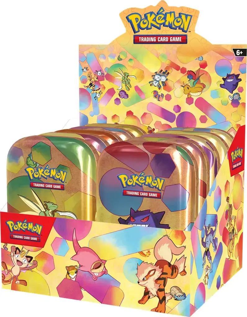 Pokemon Scarlatto e Violetto 151 - Mini Tin da collezione Set da 10 Artwork (ITA)