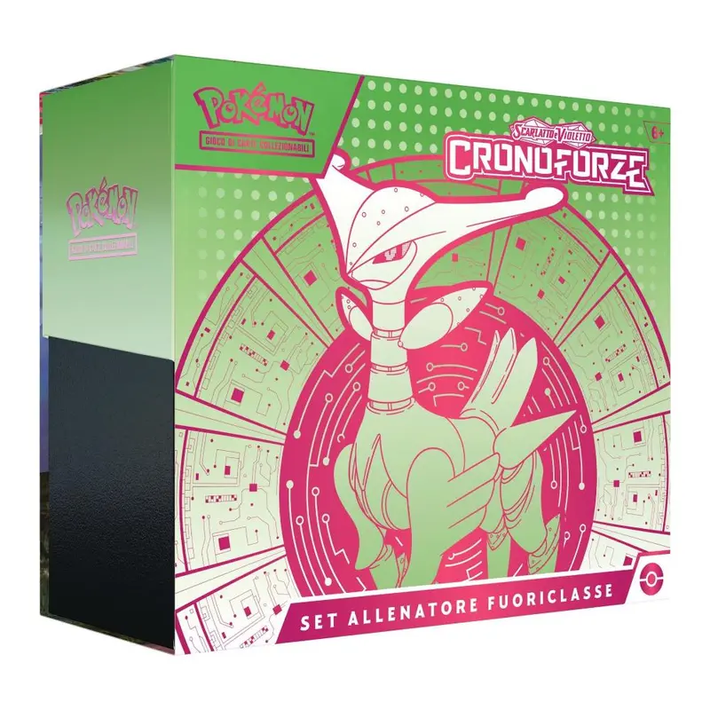 Pokemon Scarlatto e Violetto Cronoforze Set Allenatore Fuoriclasse - Fogliaferrea-ex (ITA)