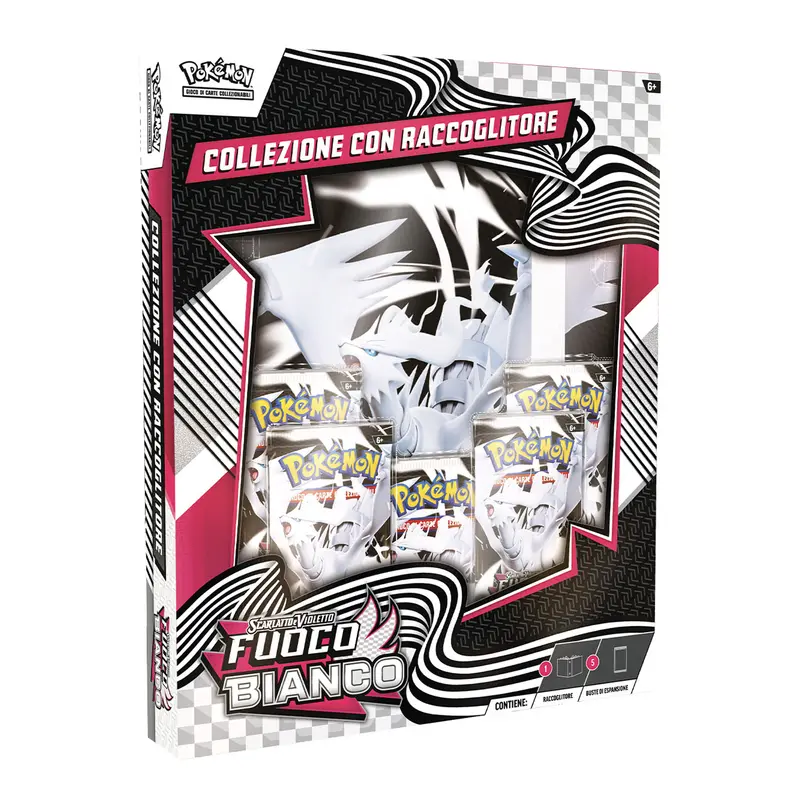 Pokemon Scarlatto e Violetto Fuoco Bianco - Collezione con raccoglitore (ITA)