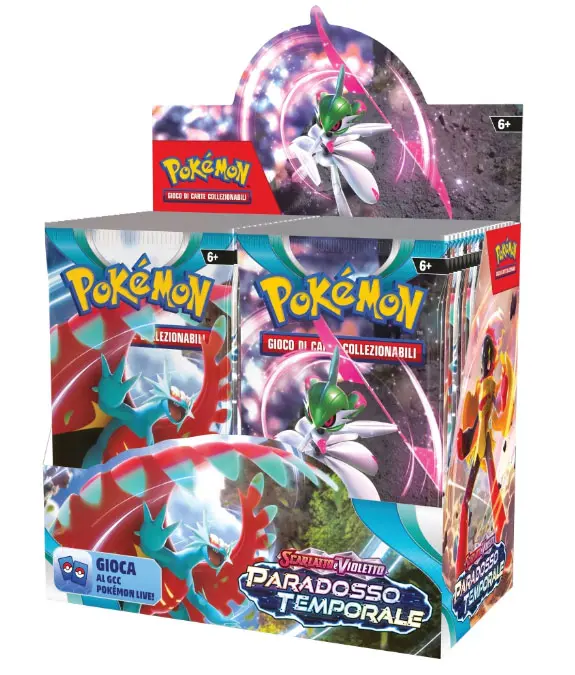 Pokemon Scarlatto e Violetto Paradosso Temporale - Box 36 Buste