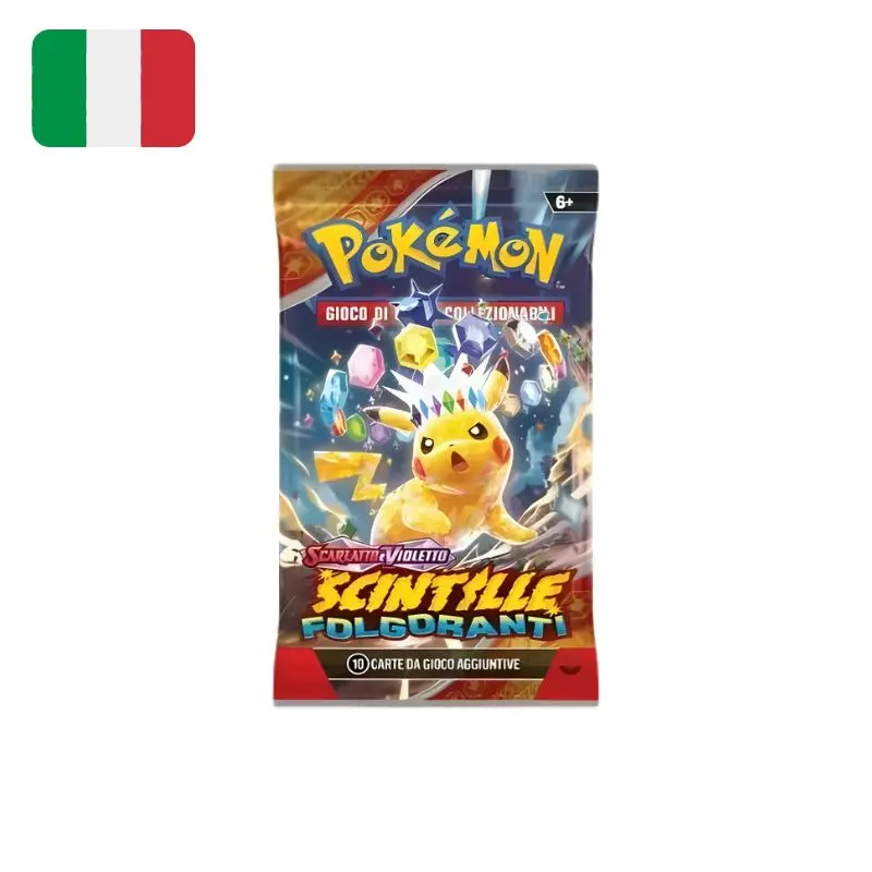 Pokemon Scarlatto e Violetto Scintille Folgoranti - Bustina singola 10 carte (ITA)