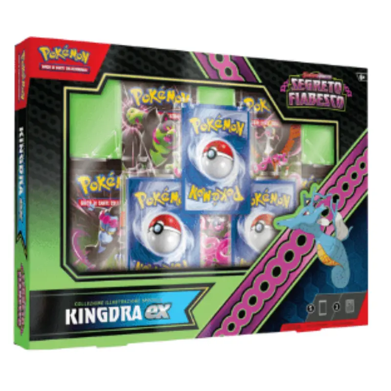 Pokemon Scarlatto e Violetto Segreto Fiabesco - Collezione Illustrazione Speciale Kingdra-Ex (ITA)