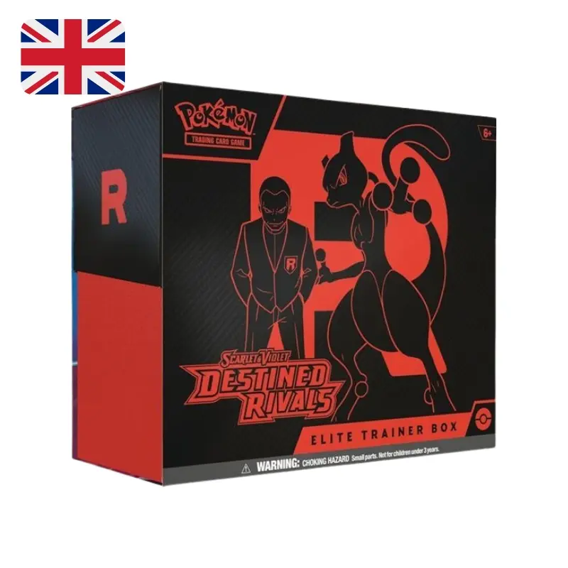 Pokemon Scarlet and Violet Destined Rivals - Elite Trainer Box / Set Allenatore Fuoriclasse (ENG)