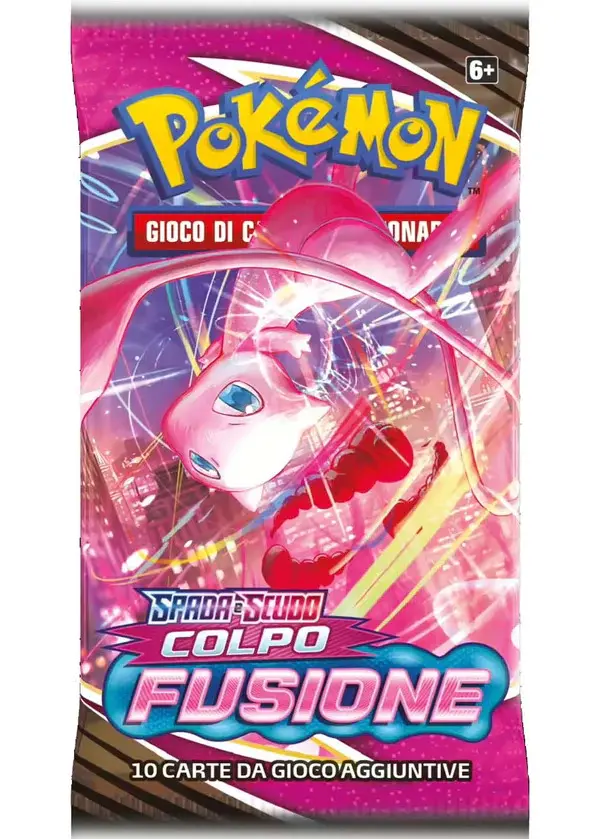 Pokemon Spada e Scudo Colpo Fusione - Bustina singola 10 carte (ITA)