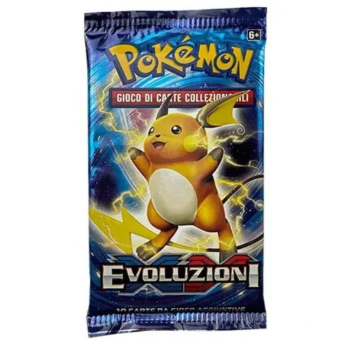 Pokemon XY Evoluzioni - Bustina singola 10 carte (ITA)