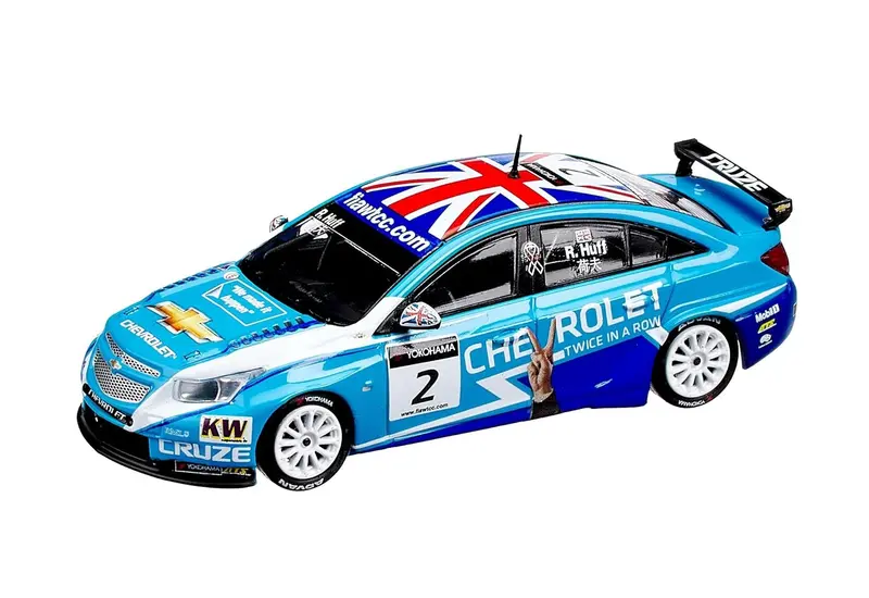 Pop Race - Chevrolet Cruze WTCC No.2 FIA WTCC 2011 Rob Huff Scala 1/64 PR64-CRUZE-11MWTCC02