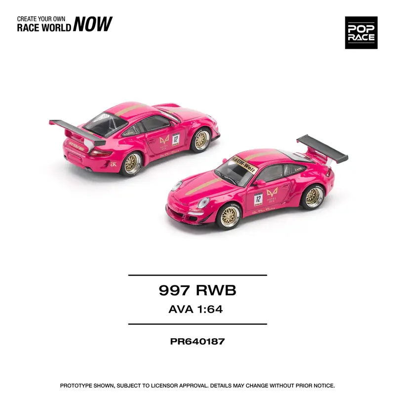 Pop Race - Porsche RWB 997 - AVA - Scala 1/64 PR64-187