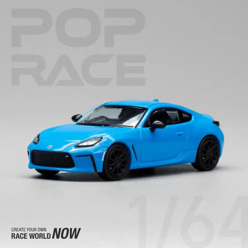 Pop Race - Toyota GR86 Neptune Blue Scala 1/64 PR64-0012