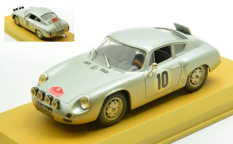 PORSCHE 1600 GS ABARTH N.10 RALLY CATALUNYA 1965 HOSPITALIER-PIRIE 1