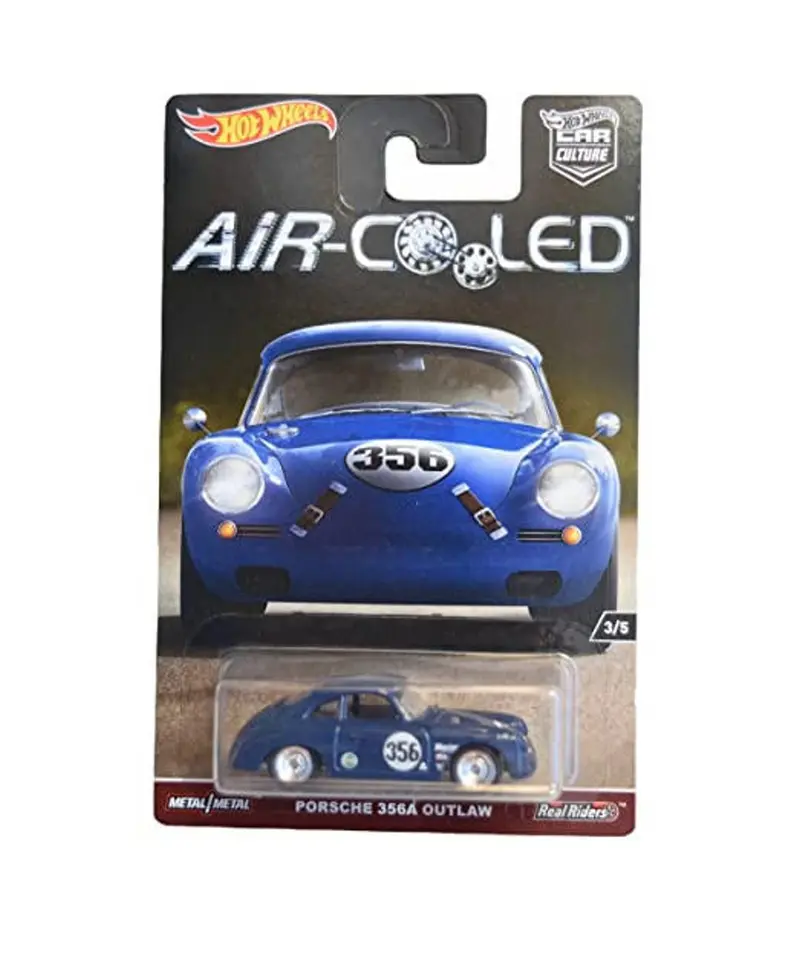 Porsche 356A Outlaw Air-Cooled Blue - Series Car Culture - Hot Wheels Premium - Scala 1/64