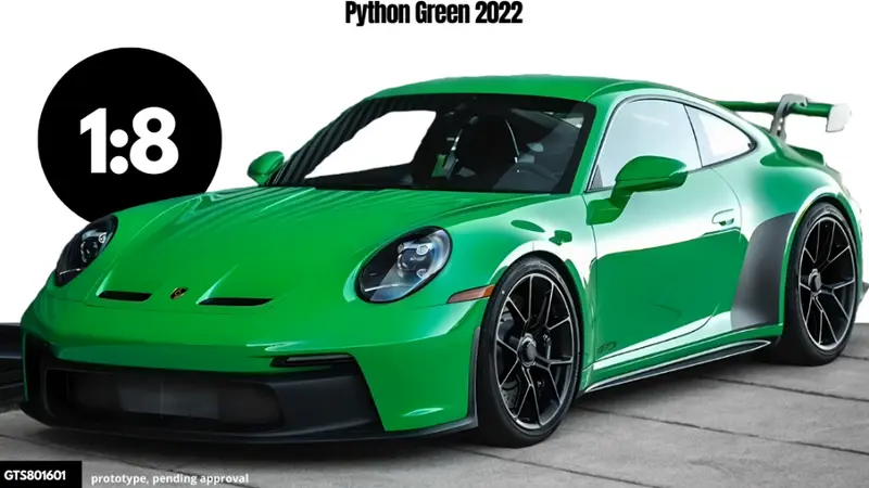 PORSCHE 911 [992] GT3 2022 PYTHON GREEN 1