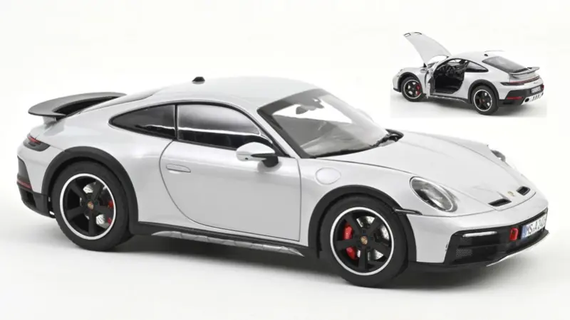 PORSCHE 911 DAKAR 2023 ICE GREY METALLIC 1