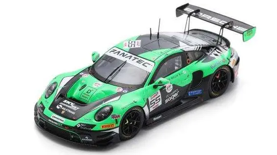 PORSCHE 911 GT3 R N.55 24 H SPA 2024 RAPPANGE-BLOM-NAKKEN-NOUET 1