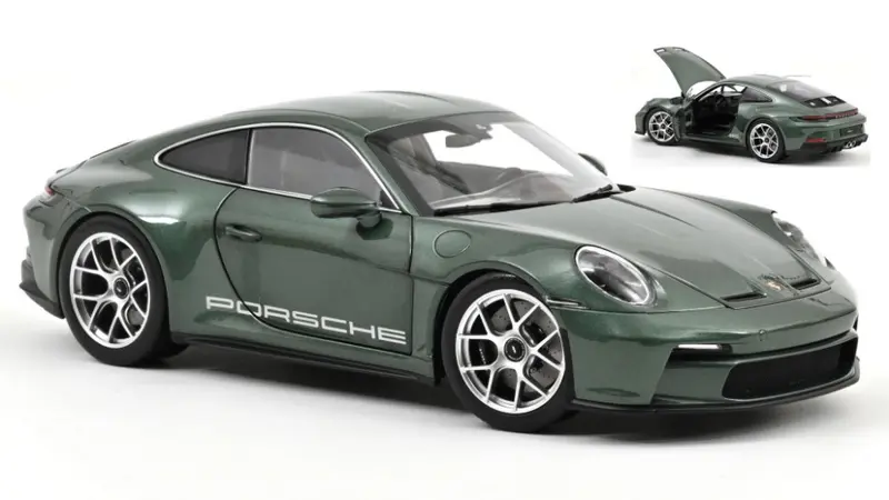 PORSCHE 911 S/T 2023 MALACHITE GREEN METALLIC 1