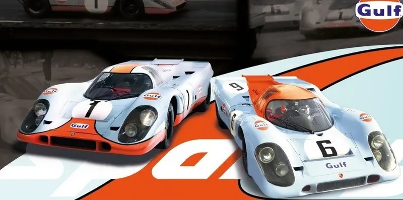 PORSCHE 917 GULF N.1+N.6 1